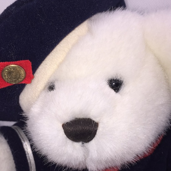 Vintage Pickford Brass Button Plush Teddy Bear Taylor The Bear of Happiness - Picture 11 of 12